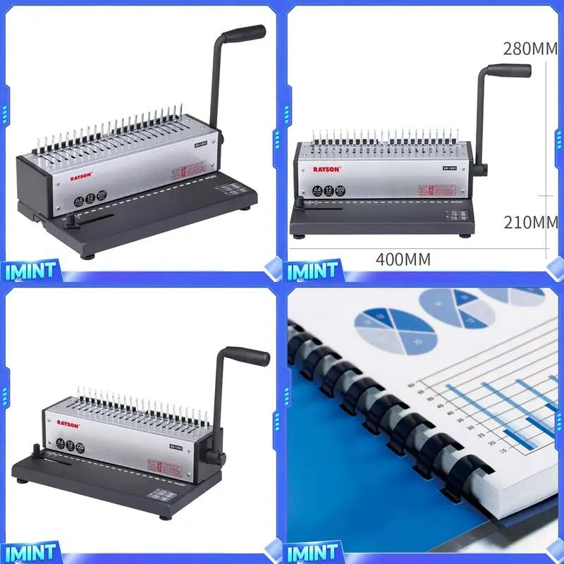 Fabrik-Kombibindemaschine Rays – Binding Machine Comb Bewertung und Preis