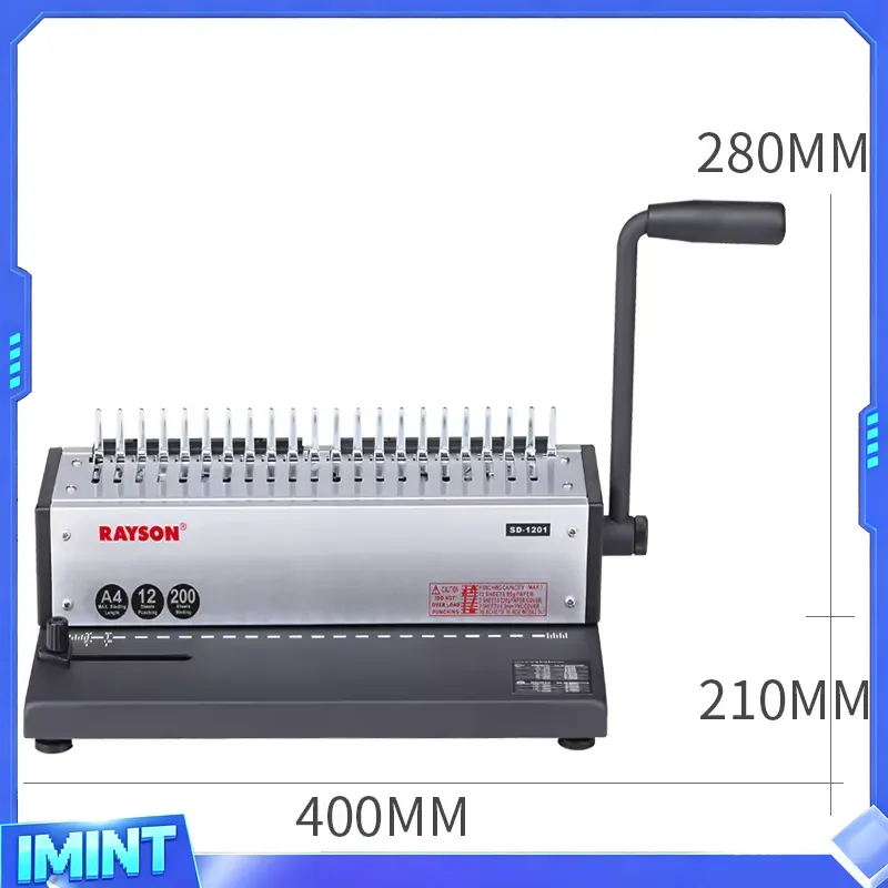 Fabrik-Kombibindemaschine Rays – Binding Machine Comb Bewertung und Preis