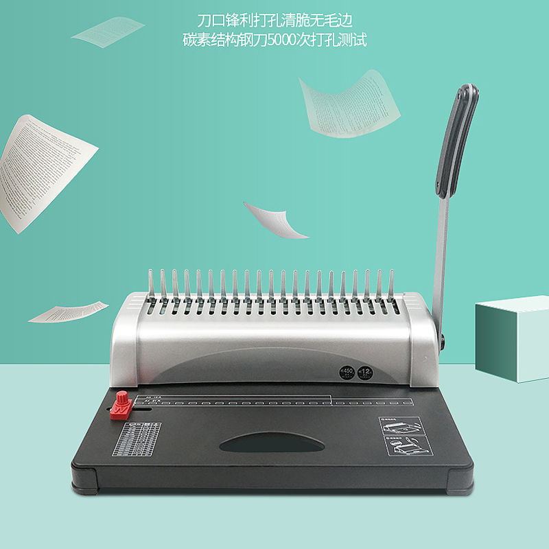 Neue Bindemaschine Kamm-Bindem – Binding Machine Comb Bewertung und Preis